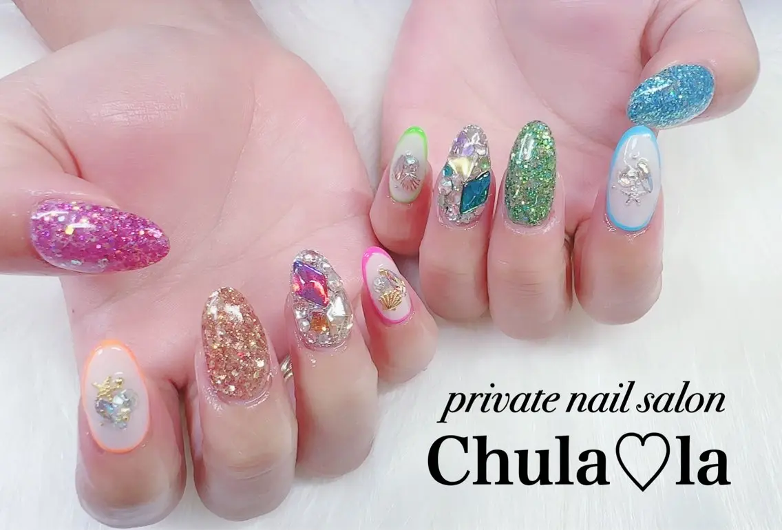 ネイル ハンドネイル Chula♡la 豊見城市高安のネイルデザイン