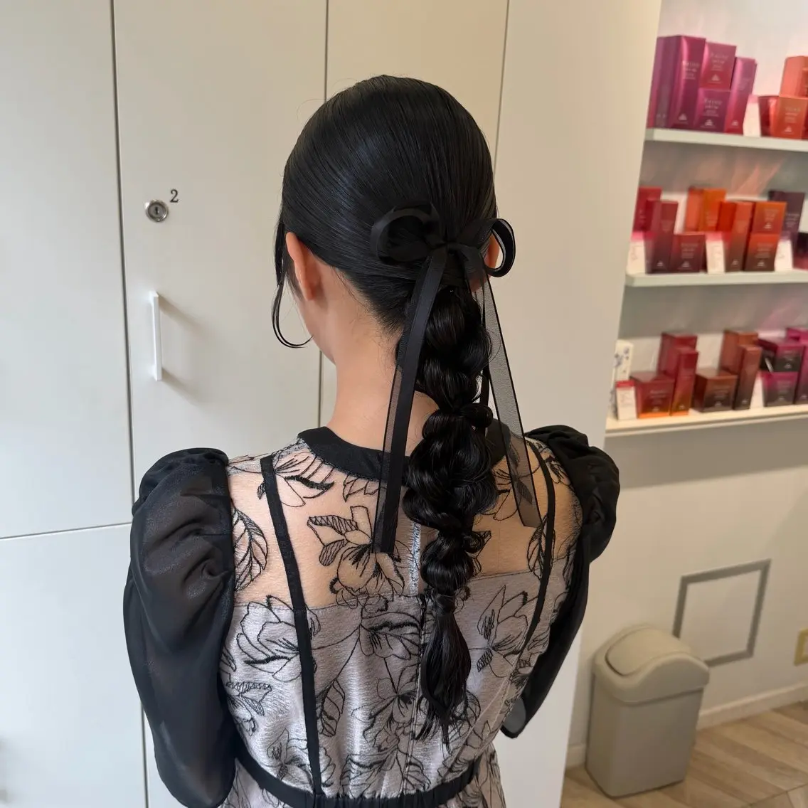 ロング ヘアアレンジ ヘアセット ParveMix 🩶🫧入江 香名のヘアスタイル