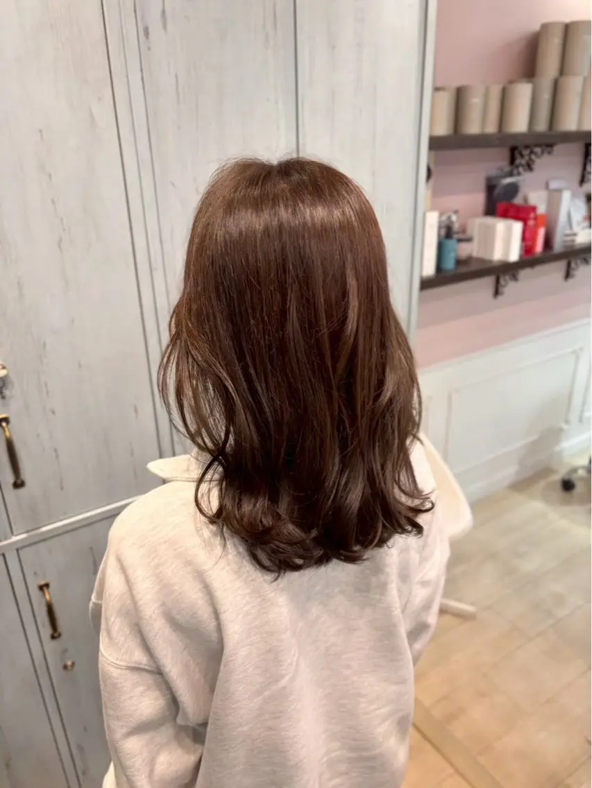 透明感color + 3step treatment🪽の写真