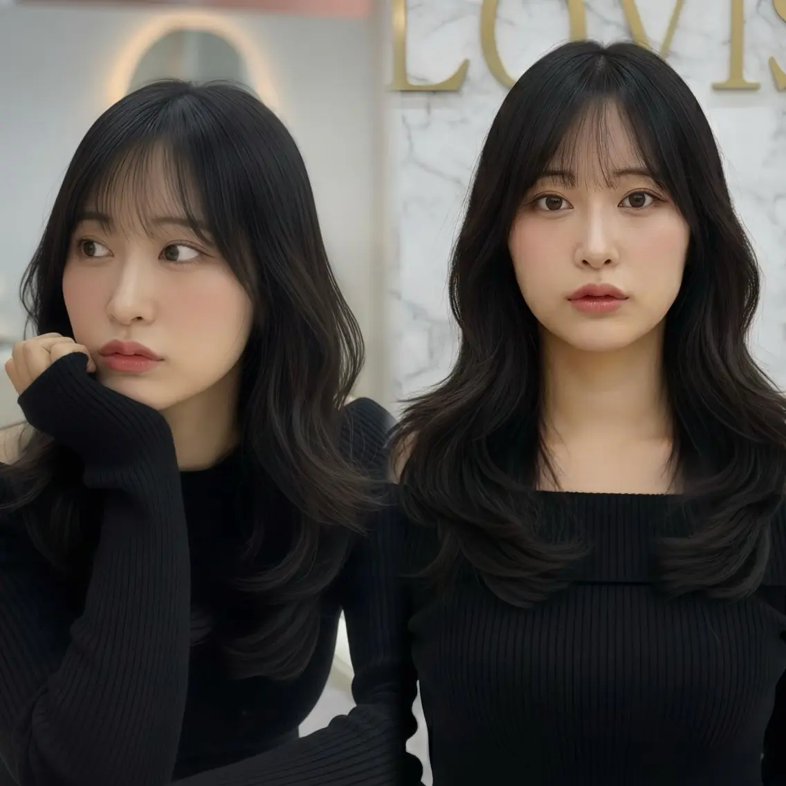 ロング カット 縮毛矯正 トリートメント 倉林隆一/艶髪🌸 透明感/髪質改善のヘアスタイル