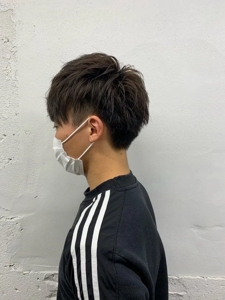 ショート メンズ ✂︎men's cut✂︎ヅルのヘアスタイル