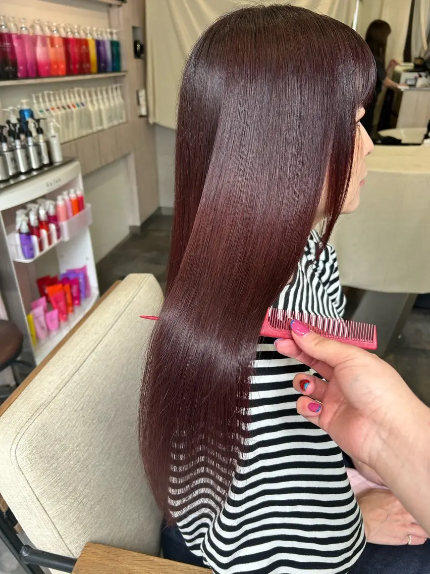 【ご新規様限定】カット ワンカラー 水素トリートメント 🎀✧︎*。の写真
