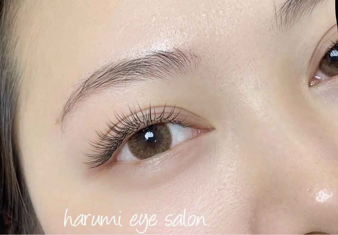マツエク・マツパ フラットラッシュ 🦋 harumi🦋のマツエク・マツパデザイン