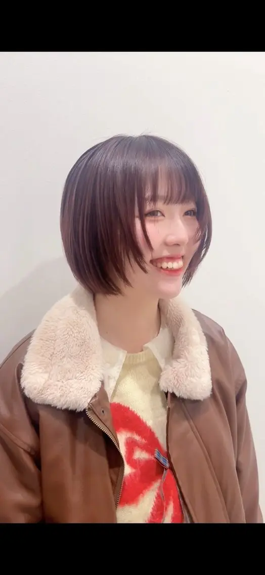 ショート カット ヘアカラー トリートメント 美髪矯正💙ྀི/ 水光髪🫧/ミナルのヘアスタイル