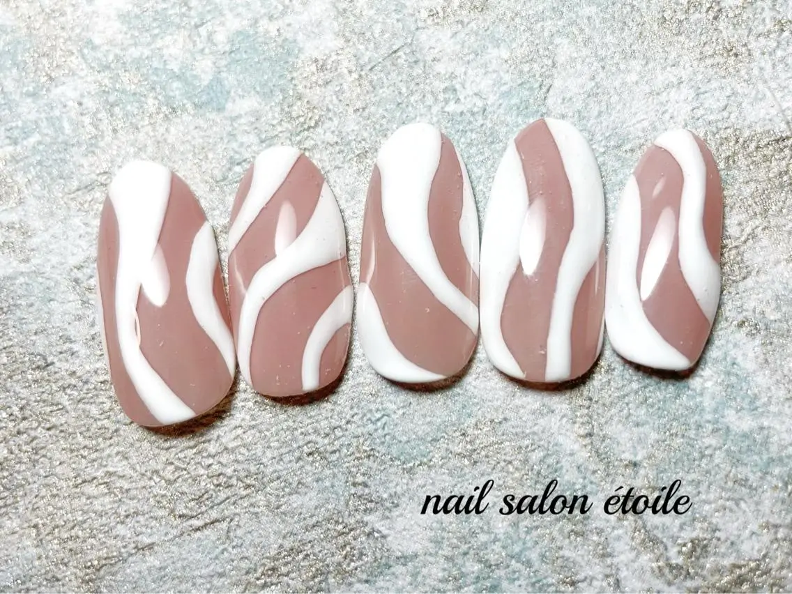 ネイル アートネイル ジェルネイル オフィスネイル ピンク シンプルネイル ハンドネイル nail salon étoileのネイルデザイン