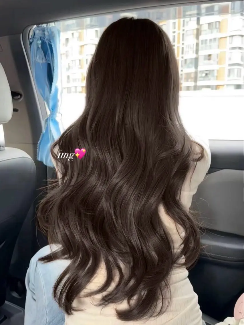 カラー 韓国ヘア🇰🇷艶 カラー🦢みいのヘアスタイル