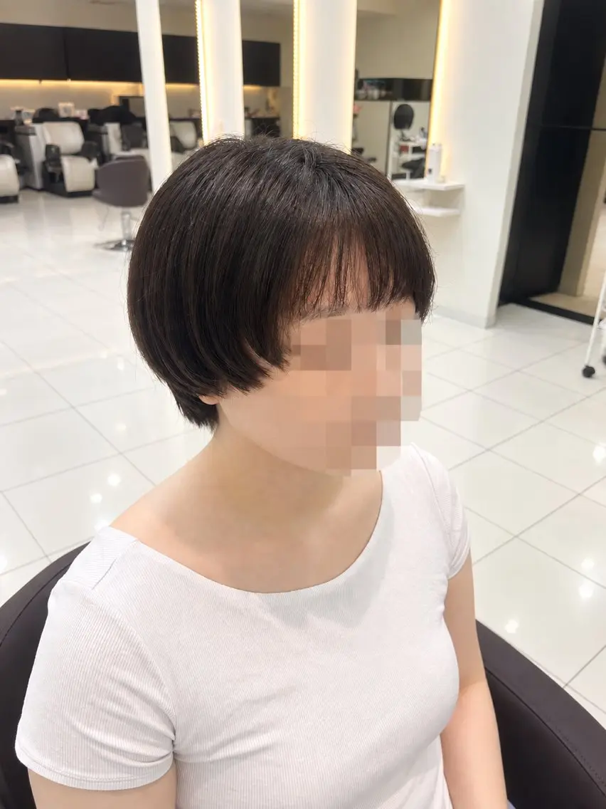 ショート 森山 愛有菜のヘアスタイル