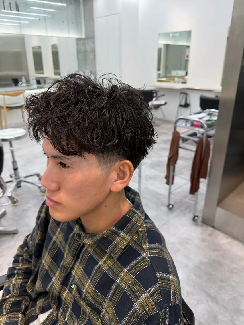 パーマ メンズ カット パーマ トリートメント fifth /田中 大雅のヘアスタイル