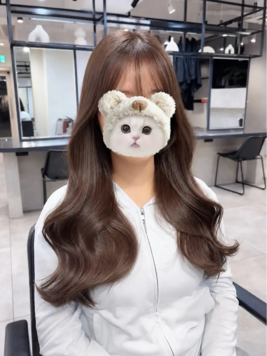 ロング カラー ヘアアレンジ ブリーチ ブラウンカラー 透明感カラー ダブルカラー ブリーチなしカラー ヘアカラー トリートメント カラーモデル募集/ 渋谷/Ayaka🎀のヘアスタイル