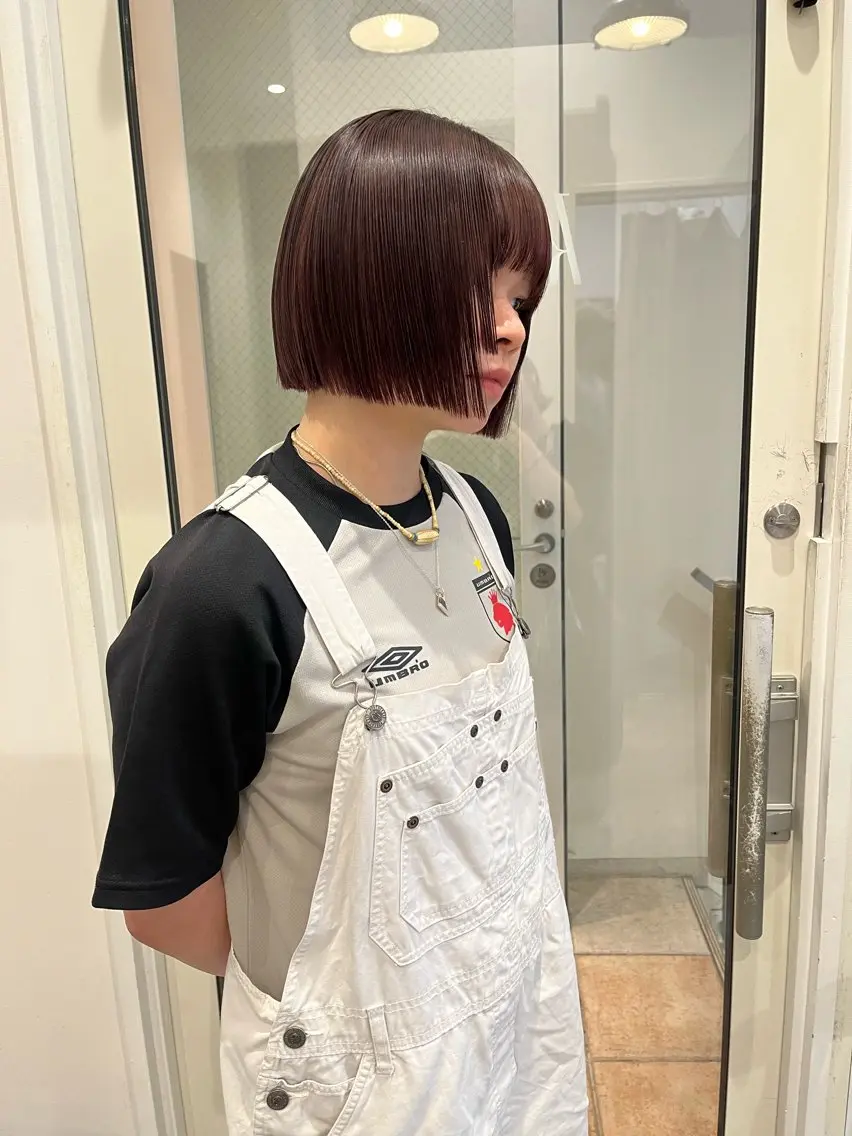 ショート カット ヘアカラー keshiki🦋 Nanaのヘアスタイル