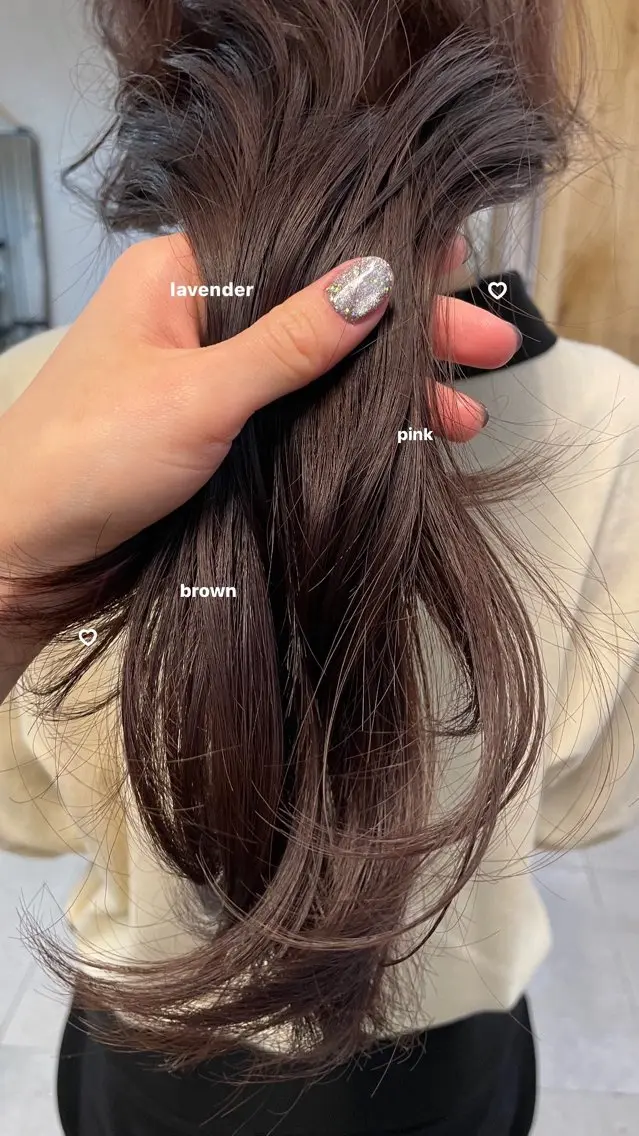 🐻‍❄️カット + ブリーチなしダブルカラー + 前処理トリートメント + クイックトリートメントの写真