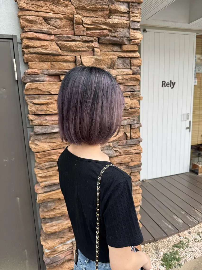 ショート カラー 美髪✨艶髪✨髪質改善 カラー特化❣大石優奈のヘアスタイル