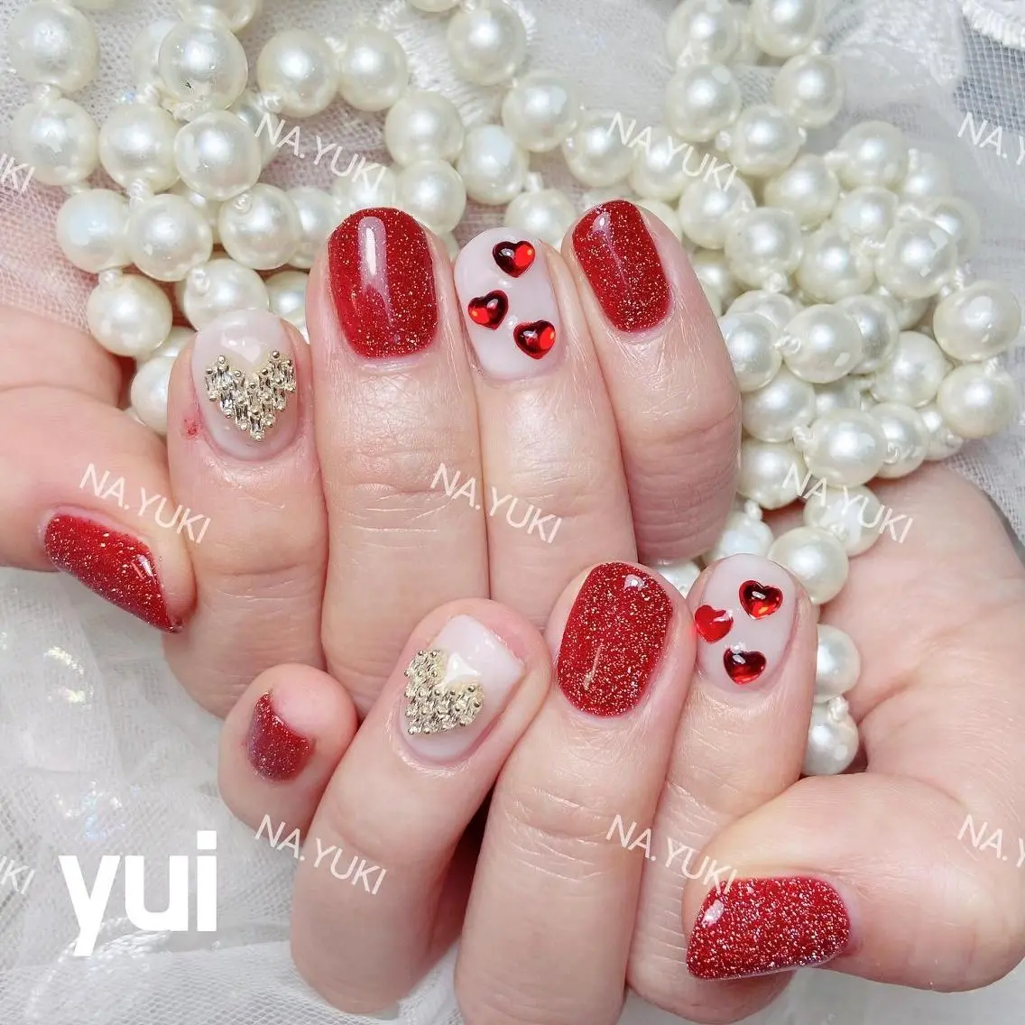 ネイル ハンドネイル ハンドケア YUKI 💗 渋谷店のネイルデザイン