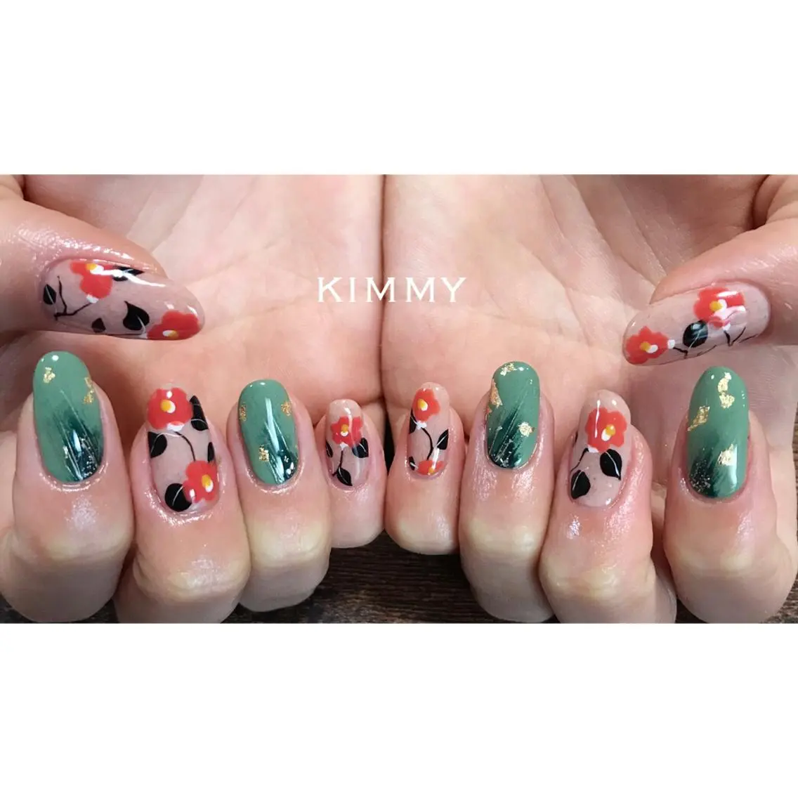 ネイル ハンドネイル kimmy nailsのネイルデザイン