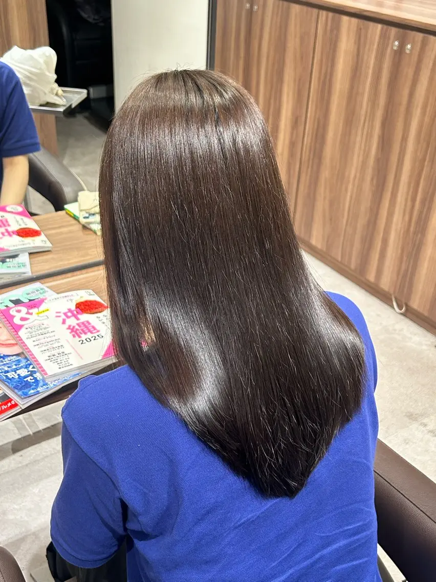 セミロング カラー 🩵ྀི髪質改善/ ちもも🩵ྀིのヘアスタイル