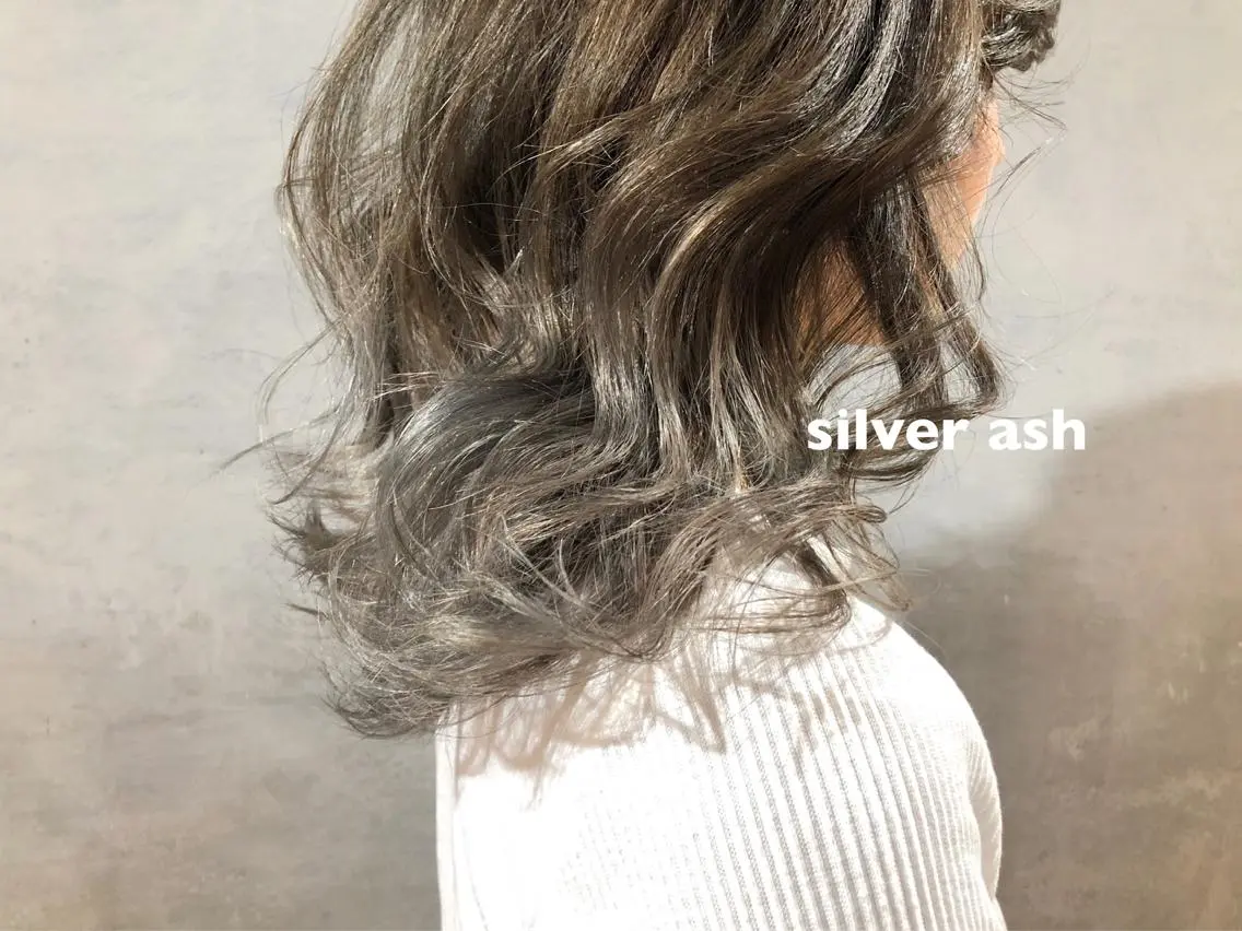 ミディアム カラー ブリーチ ヘアカラー トリートメント ツキノキ　ミナ 8月から西梅田店のヘアスタイル
