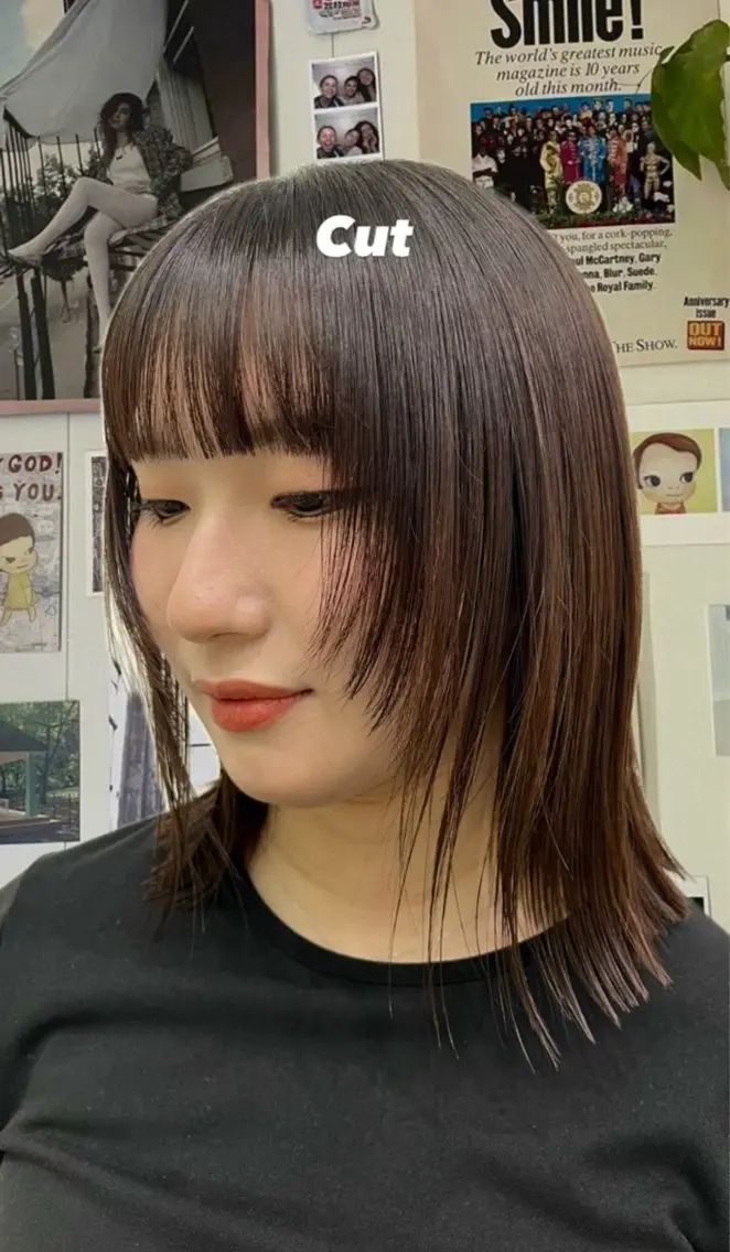 ミディアム JUURI- Shionのヘアスタイル
