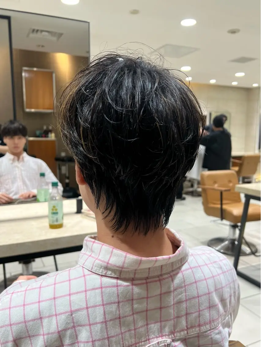 💫シャンプー＋メンズカット＋パーマ💫の写真