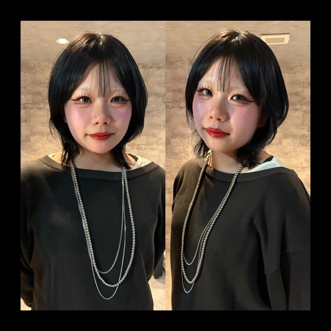 ショート カラー 似合わせカット カット ヘアカラー トリートメント mai / linoah˚✧のヘアスタイル