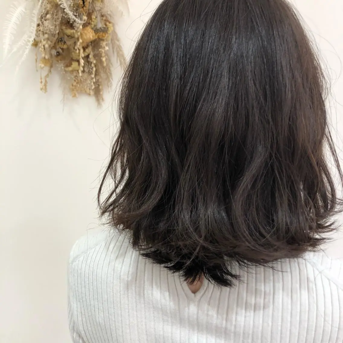 ミディアム カラー 【髪質改善】 梅田　聡のヘアスタイル