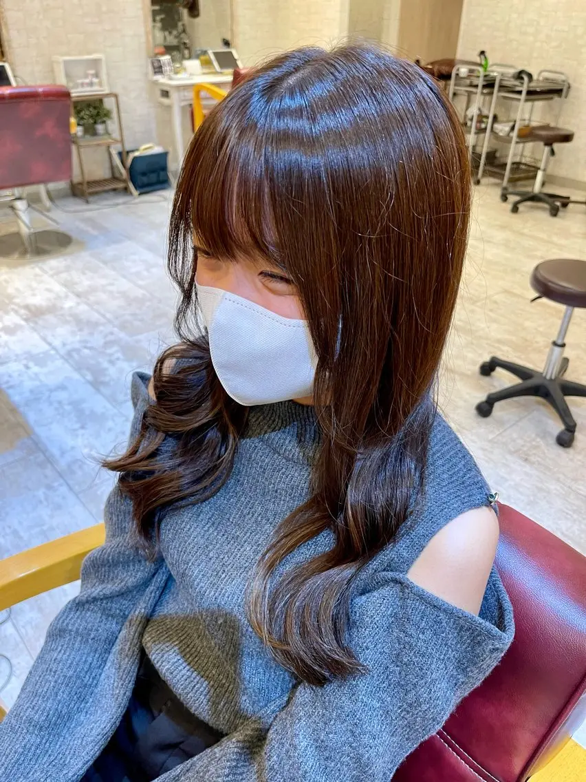 ロング カラー 🍭透明感カラー 志賀拓海🍬🌈のヘアスタイル
