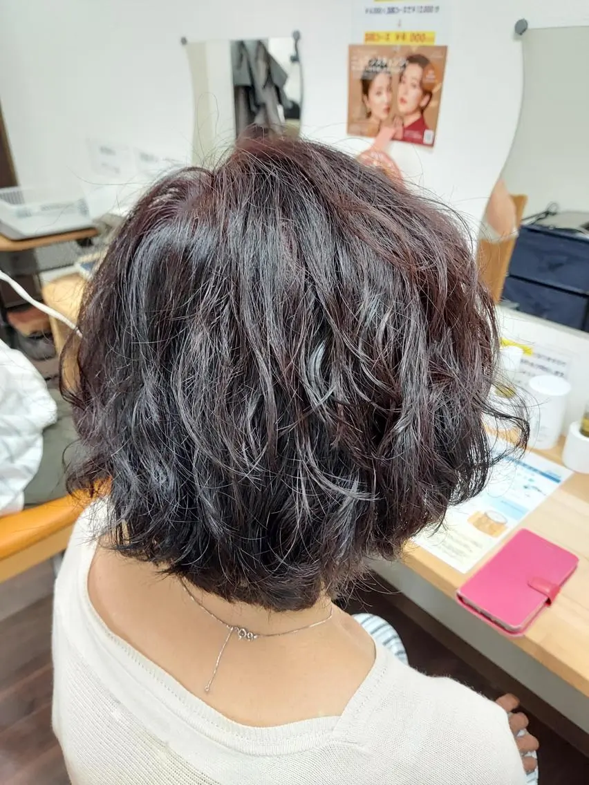 白髪染め　全体（S）の写真