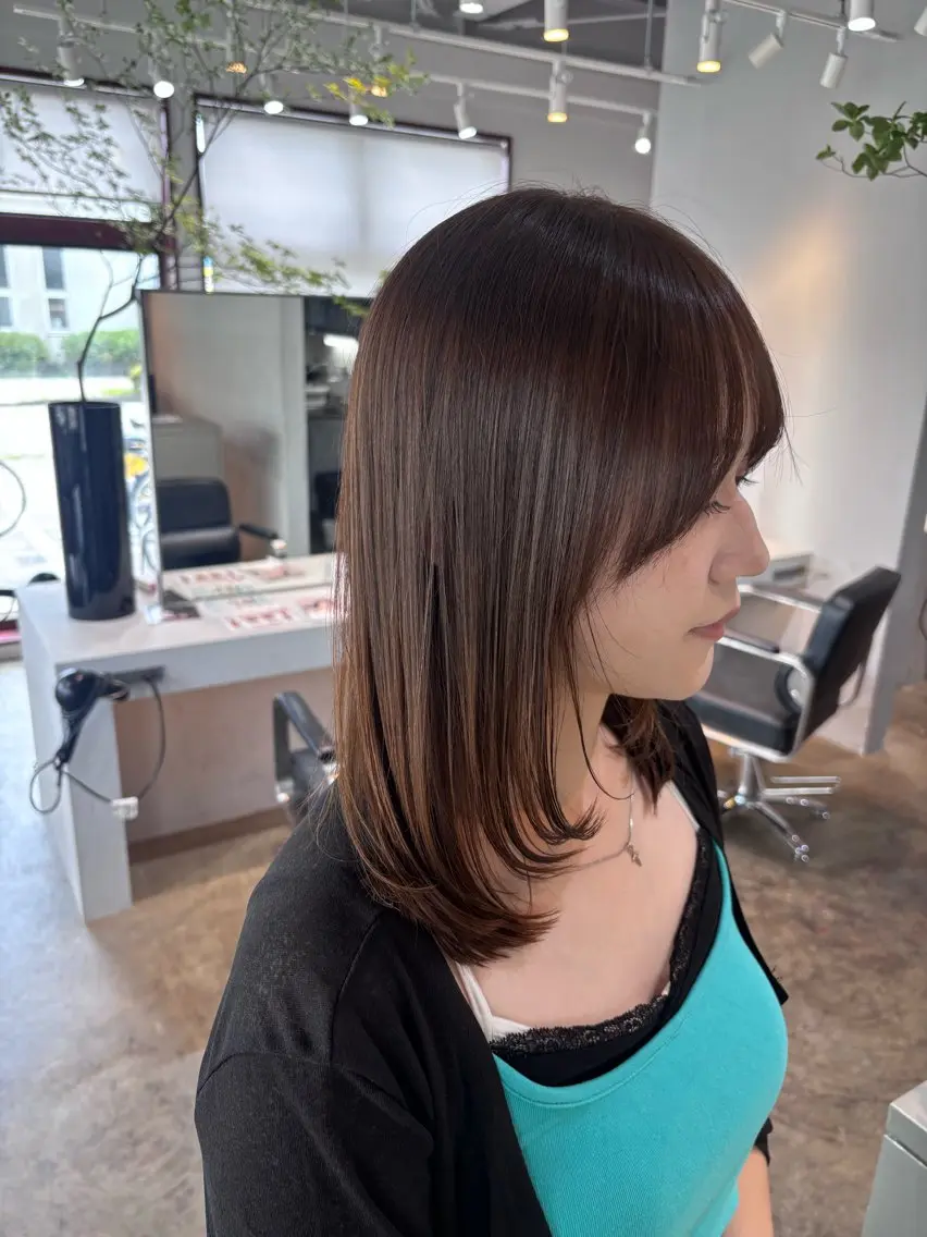 ミディアム ヘアカラー トリートメント ྀི akane   ྀིのヘアスタイル