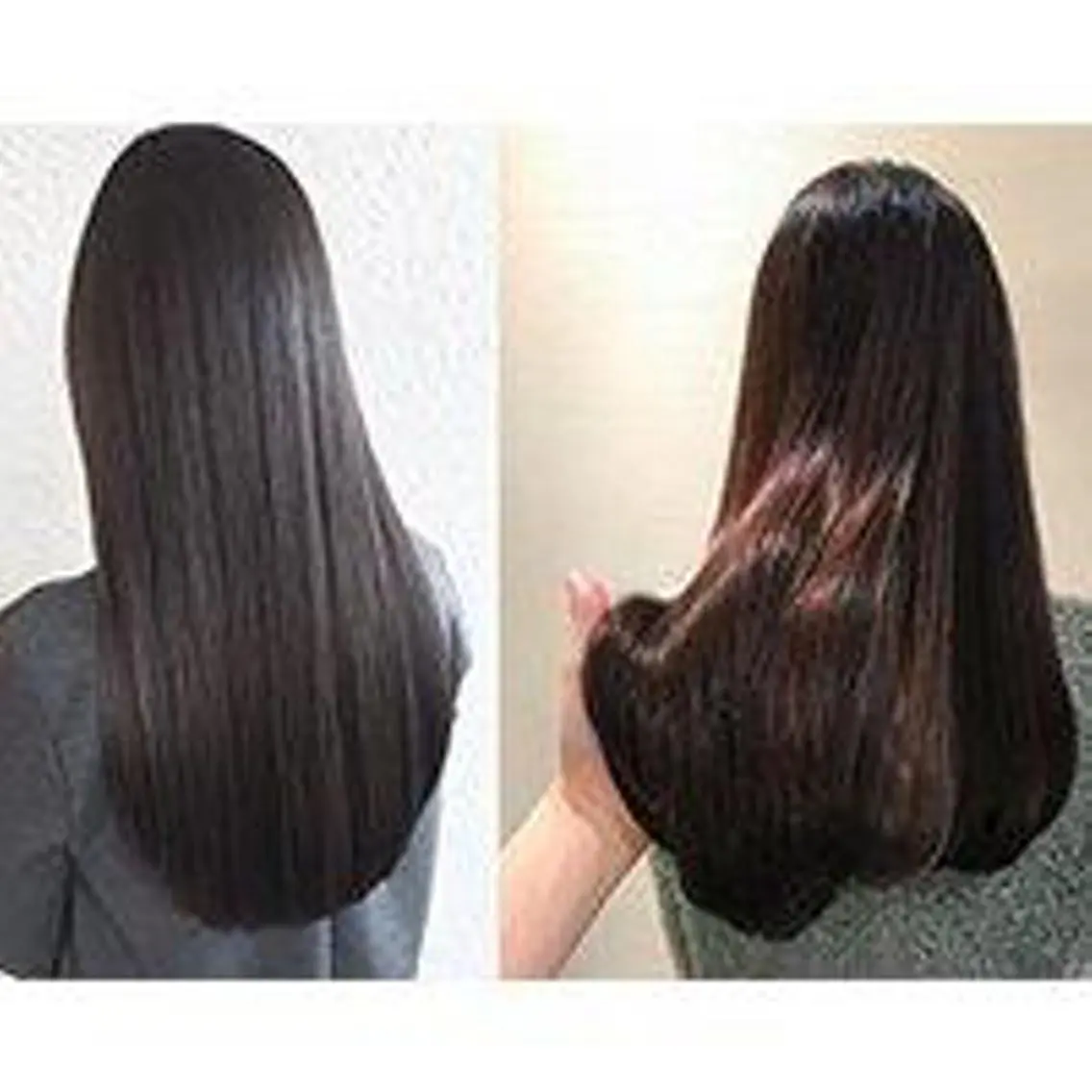 【ツヤ髪を求める方✨】　カット+縮毛矯正+トリートメントの写真