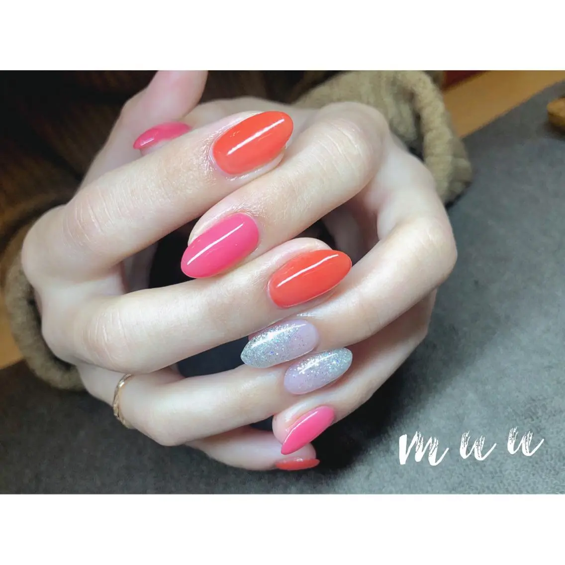 ネイル ワンカラーネイル muu nailのネイルデザイン