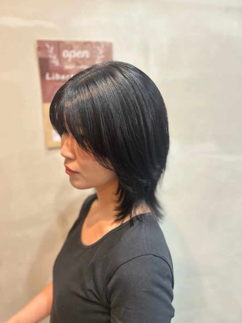 ミディアム カット SHIAN八王子 ✂︎しゅんすけのヘアスタイル