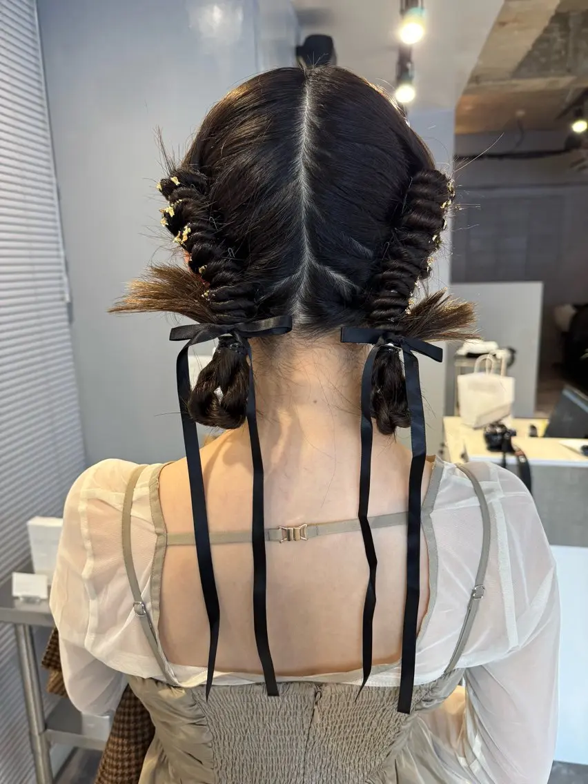 ヘアアレンジ ヘアセット 画 kirikaのヘアスタイル