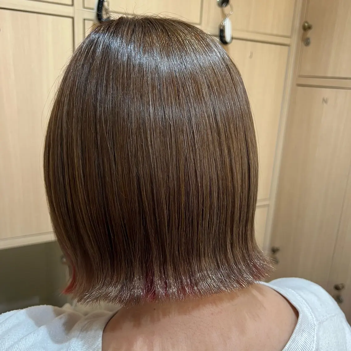 ショート カット 店長ハイトーンカラー 柞山史奈のヘアスタイル