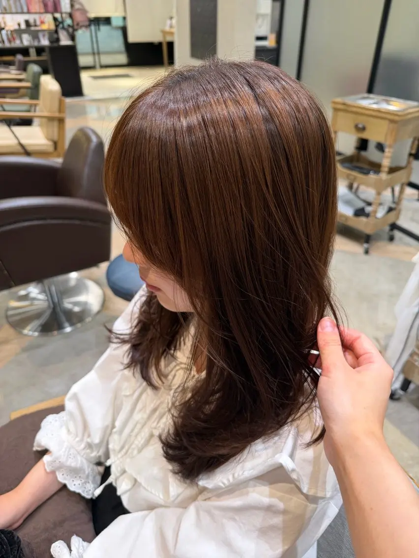 ロング 小浜 久実のヘアスタイル