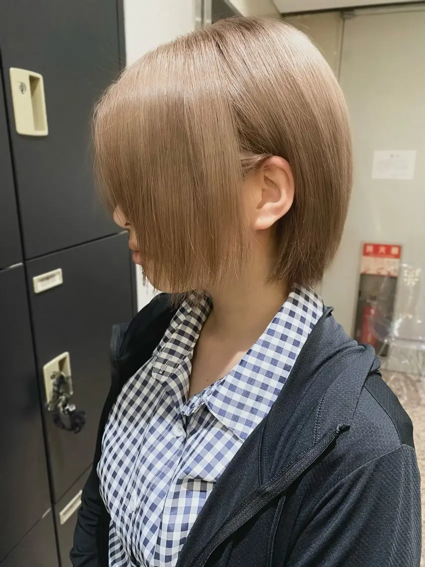 カラー ヘアカラー 大阪梅田カラーカット モデル募集中🦋サヤのヘアスタイル