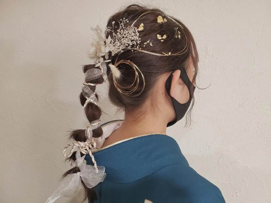 ヘアアレンジ 卒業式のヘアスタイル パ ルのヘアスタイル