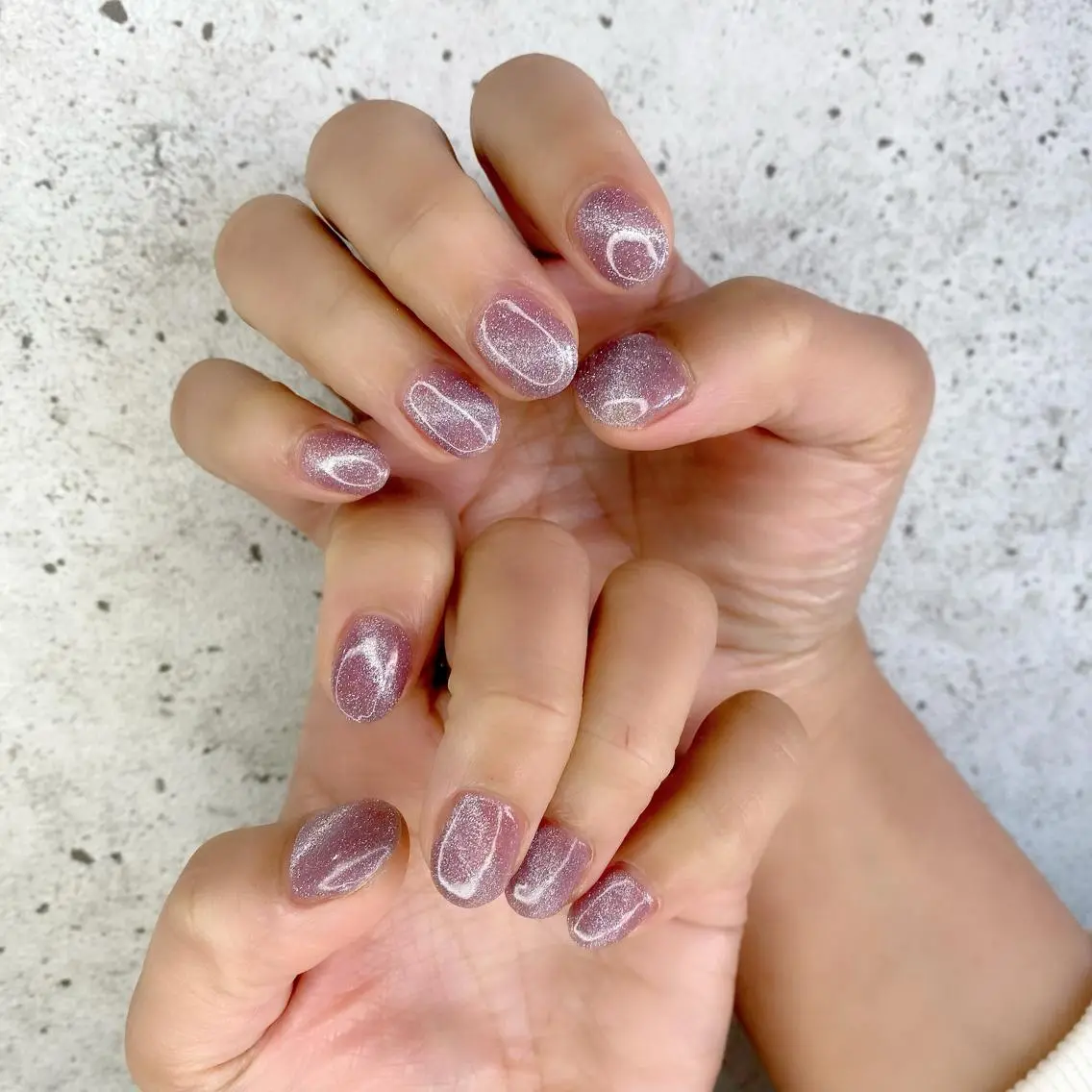 ショート カラー パーマ ヘアアレンジ メンズ キッズ ネイル マツエク・マツパ アイブロウ パープルカラー 入学式 卒業式のヘアスタイル ショートヘア 入学式 Salon Ｋのネイルデザイン