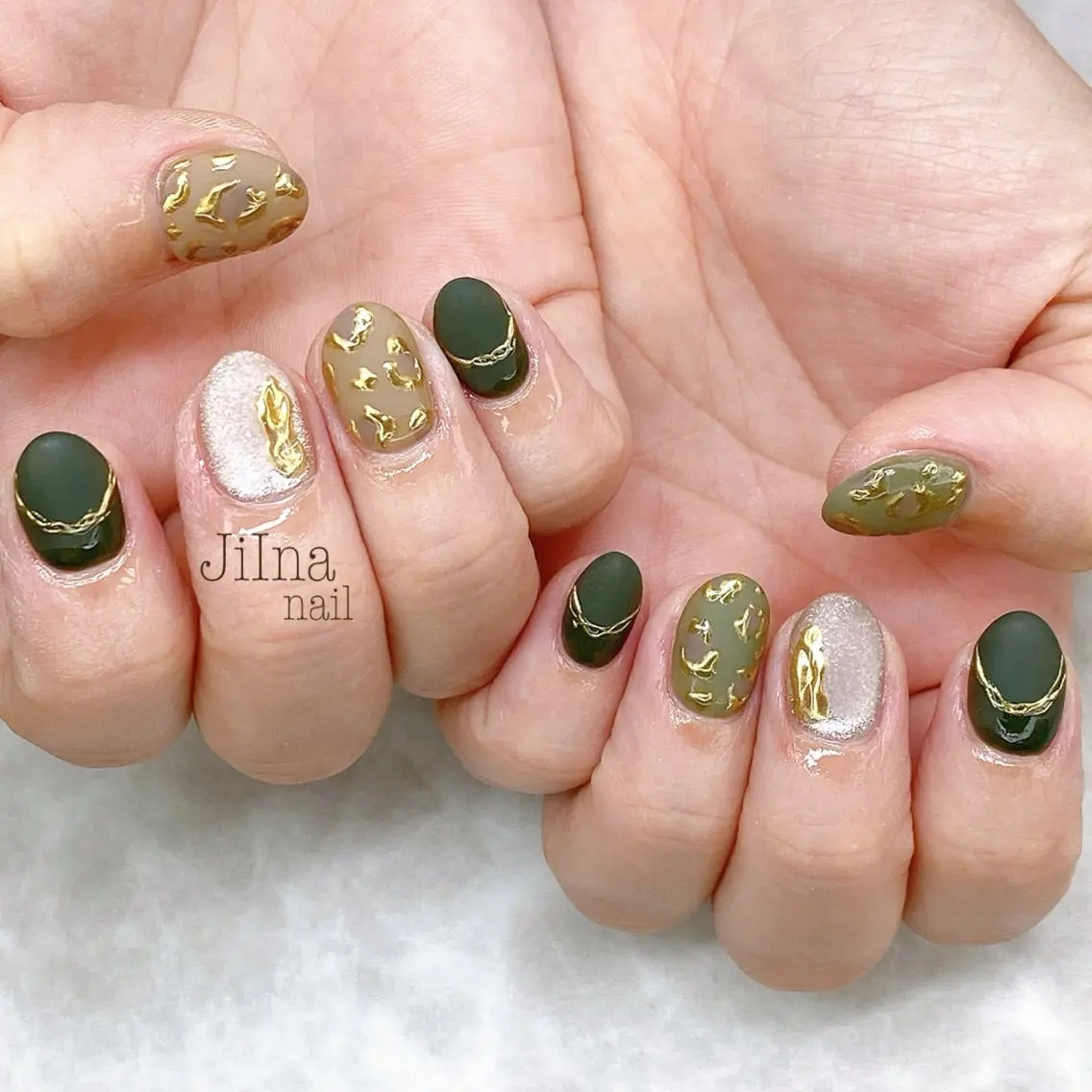 ネイル 持ち込み JiIna nailのネイルデザイン
