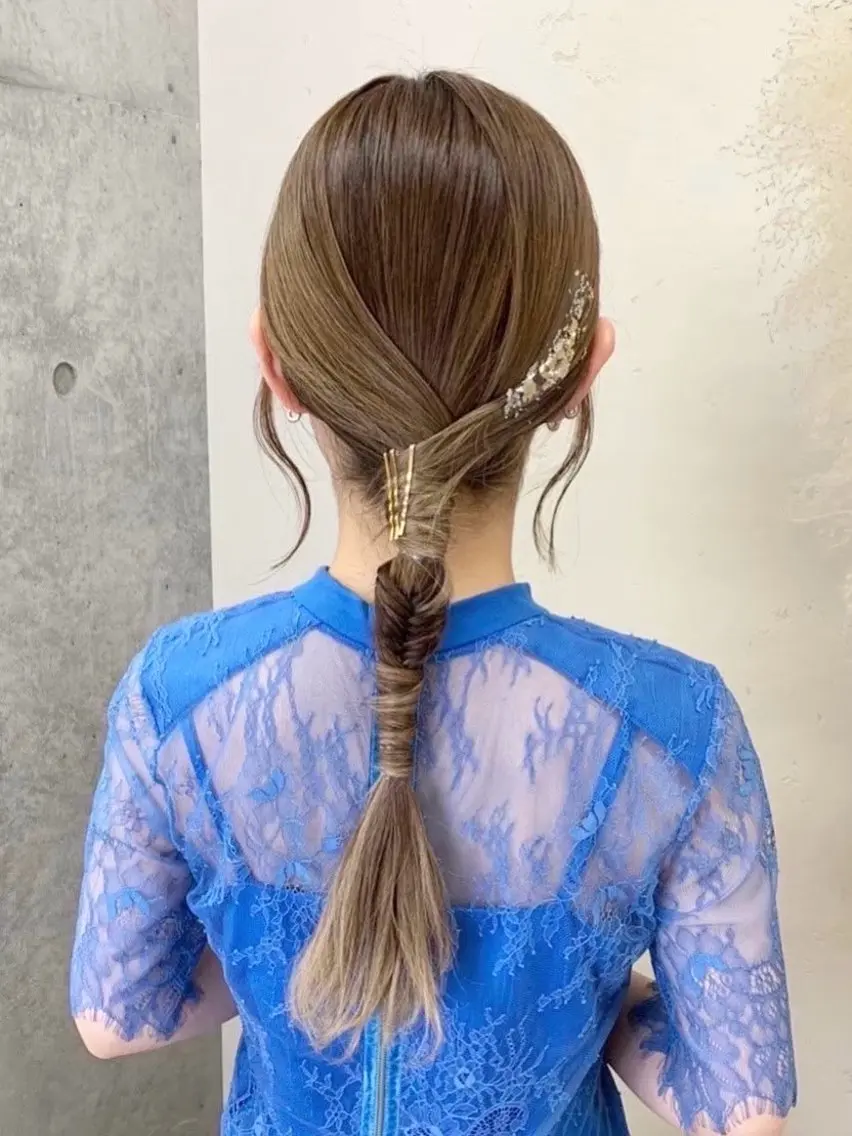 ヘアセット HIYO RIのヘアスタイル