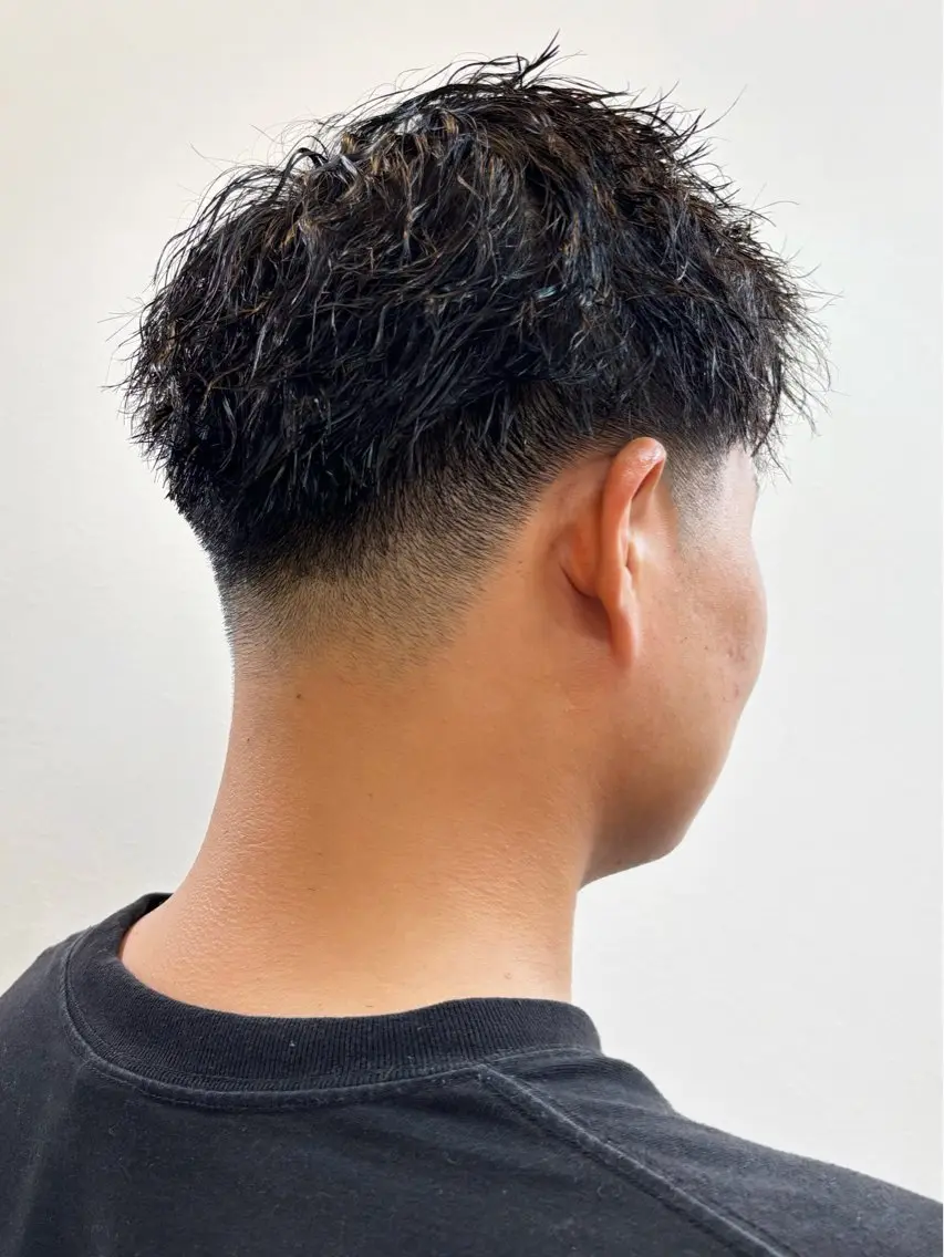 ショート メンズカット ビジネスヘア石原旭人のヘアスタイル