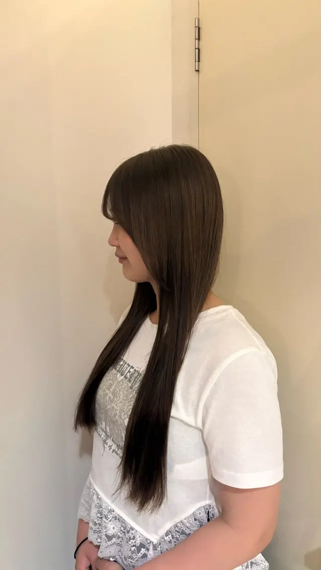 ロング カラー ヘアカラー 高橋 杏のヘアスタイル