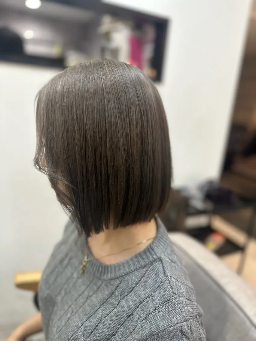ショート カット ヘアカラー トリートメント Aimi/カラー/ カット/熊谷のヘアスタイル