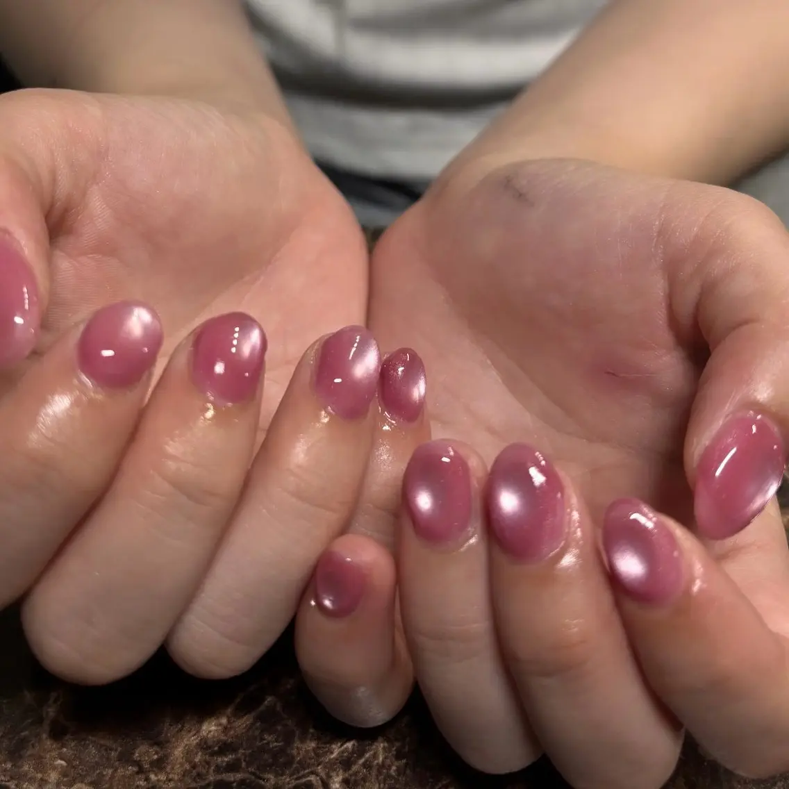 ネイル マグネットネイル IROHA NAIL 烏丸店  莉子のネイルデザイン