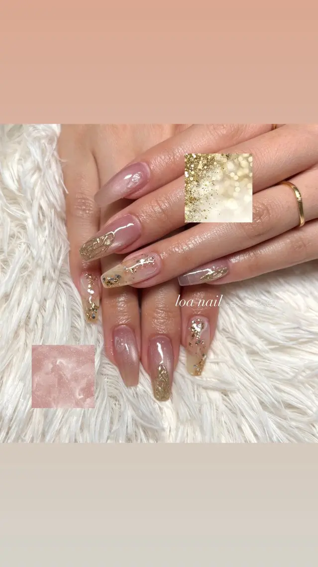 ネイル ニュアンスネイル ハンドネイル loa nailのネイルデザイン