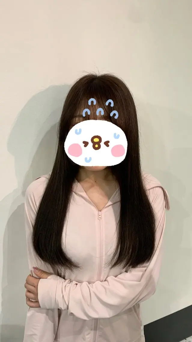 ロング カット ヘアカラー 本多 永佳のヘアスタイル