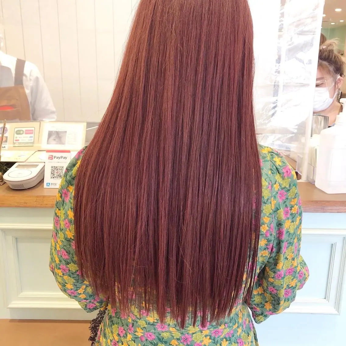 【ケアカラー＋酸熱トリートメント】透明感たっぷりカラー&業界最高峰トリートメントの写真