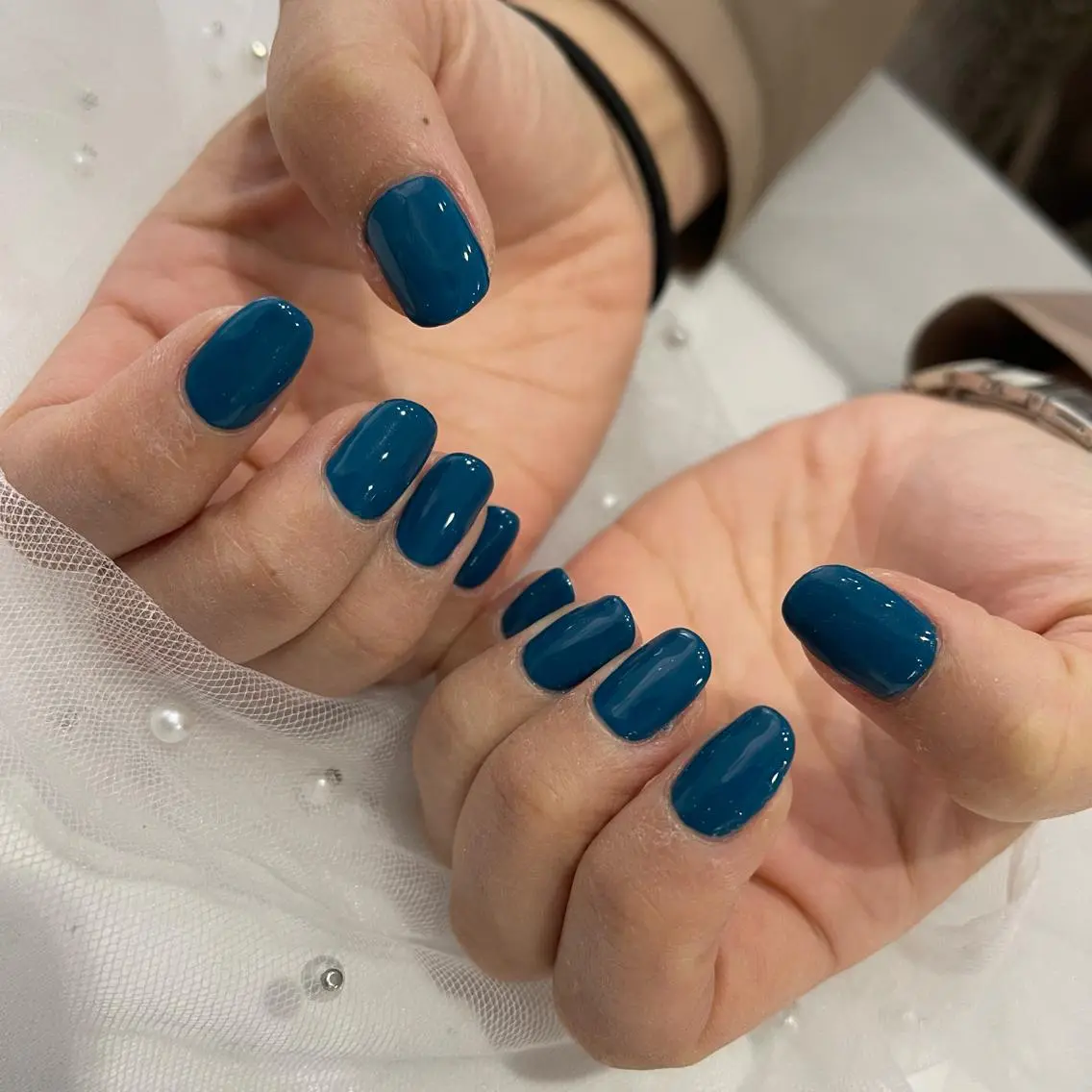 ネイル ワンカラーネイル Wish Nail 恒川のネイルデザイン