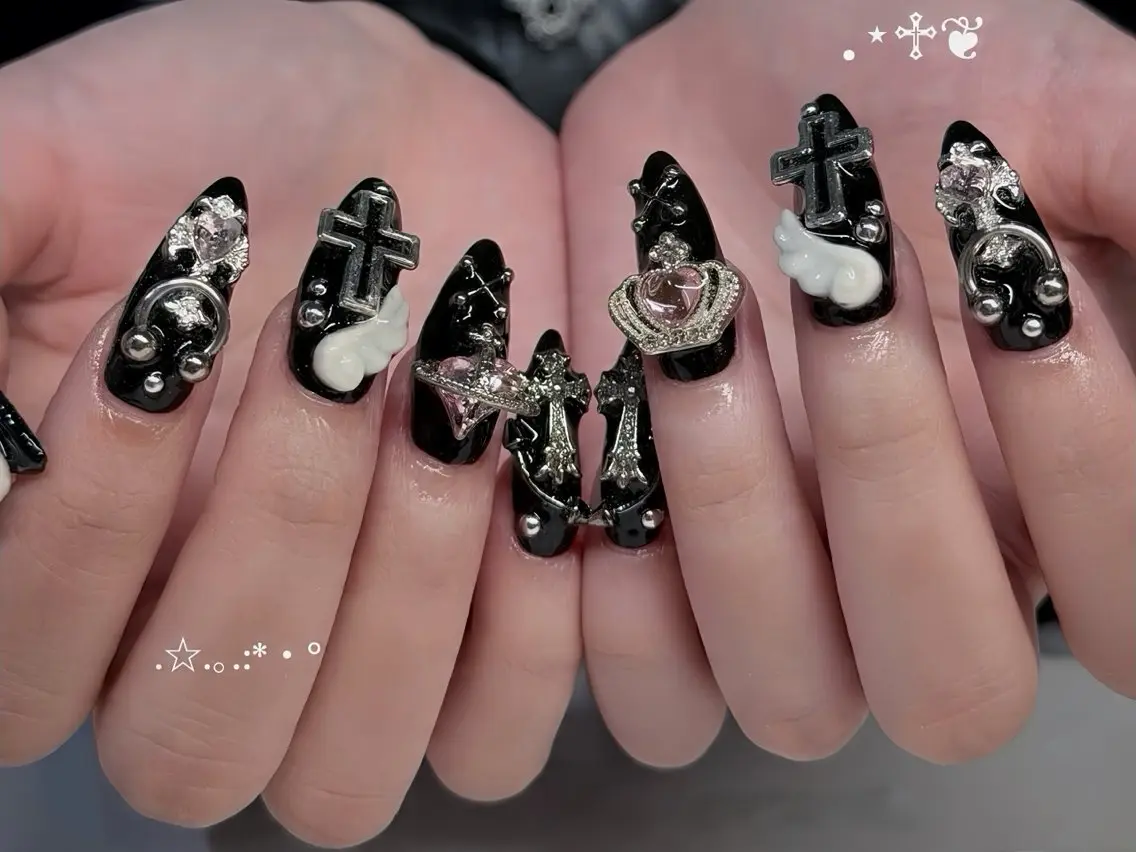 ネイル オーロラネイル ブルー フットネイル ジェルネイル 氷ネイル・うるうるネイル ハンドネイル Rin Nail 新大久保店のネイルデザイン