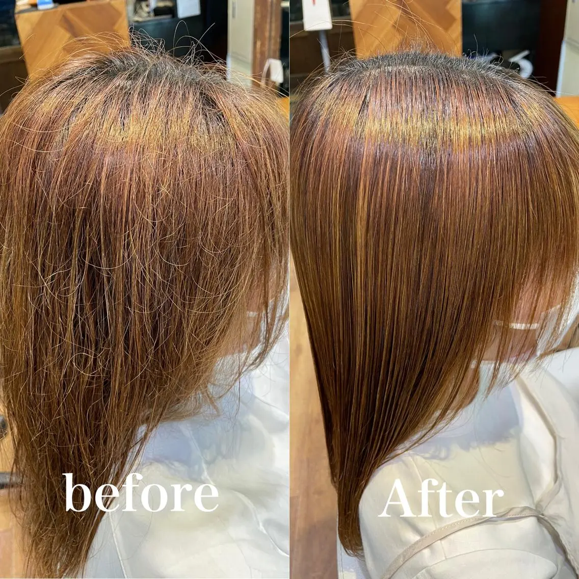 ロング カット 縮毛矯正 トリートメント 【店長】インナー指名 No.1戸塚優思のヘアスタイル