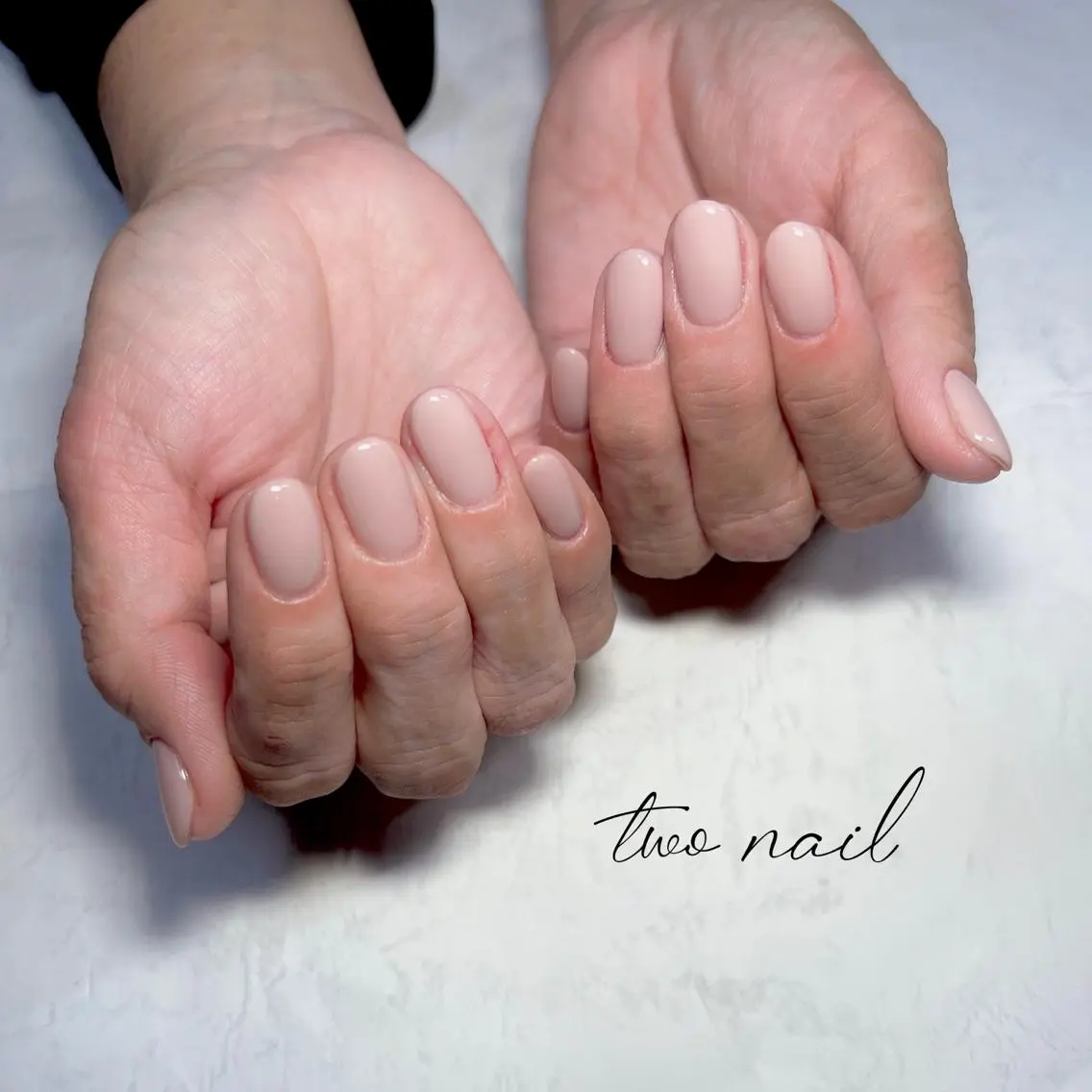 ネイル アートネイル フットネイル ハート ニュアンスネイル ホワイト ハンドネイル two nailのネイルデザイン