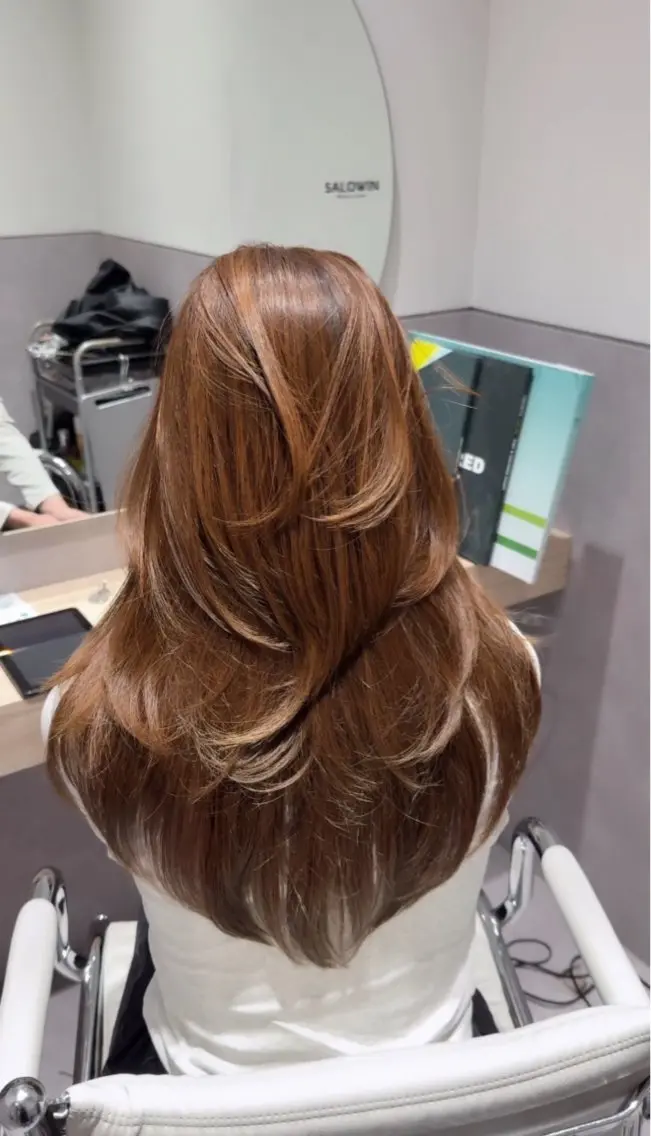 《ミニモ特別価格➰》カット+ケアカラー+CickTreatment✂️の写真